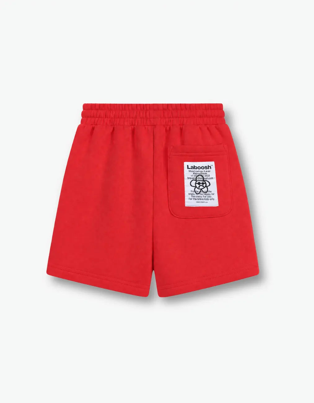 Signature Line Cotton Shorts, Strawberry Sauce