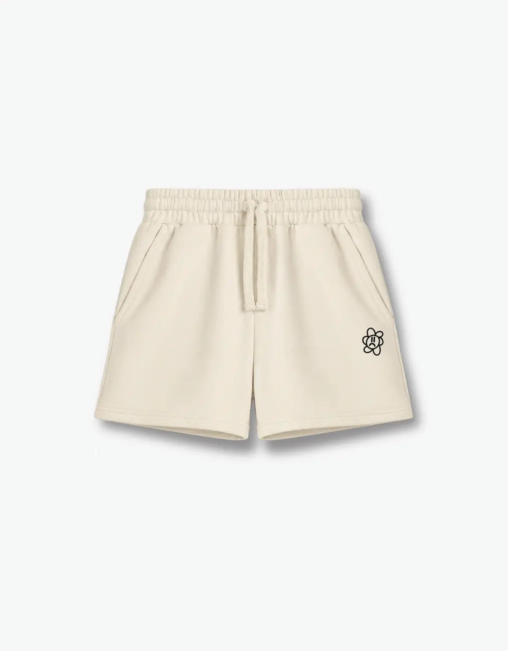 Signature Line Cotton Short, Coconut Milk