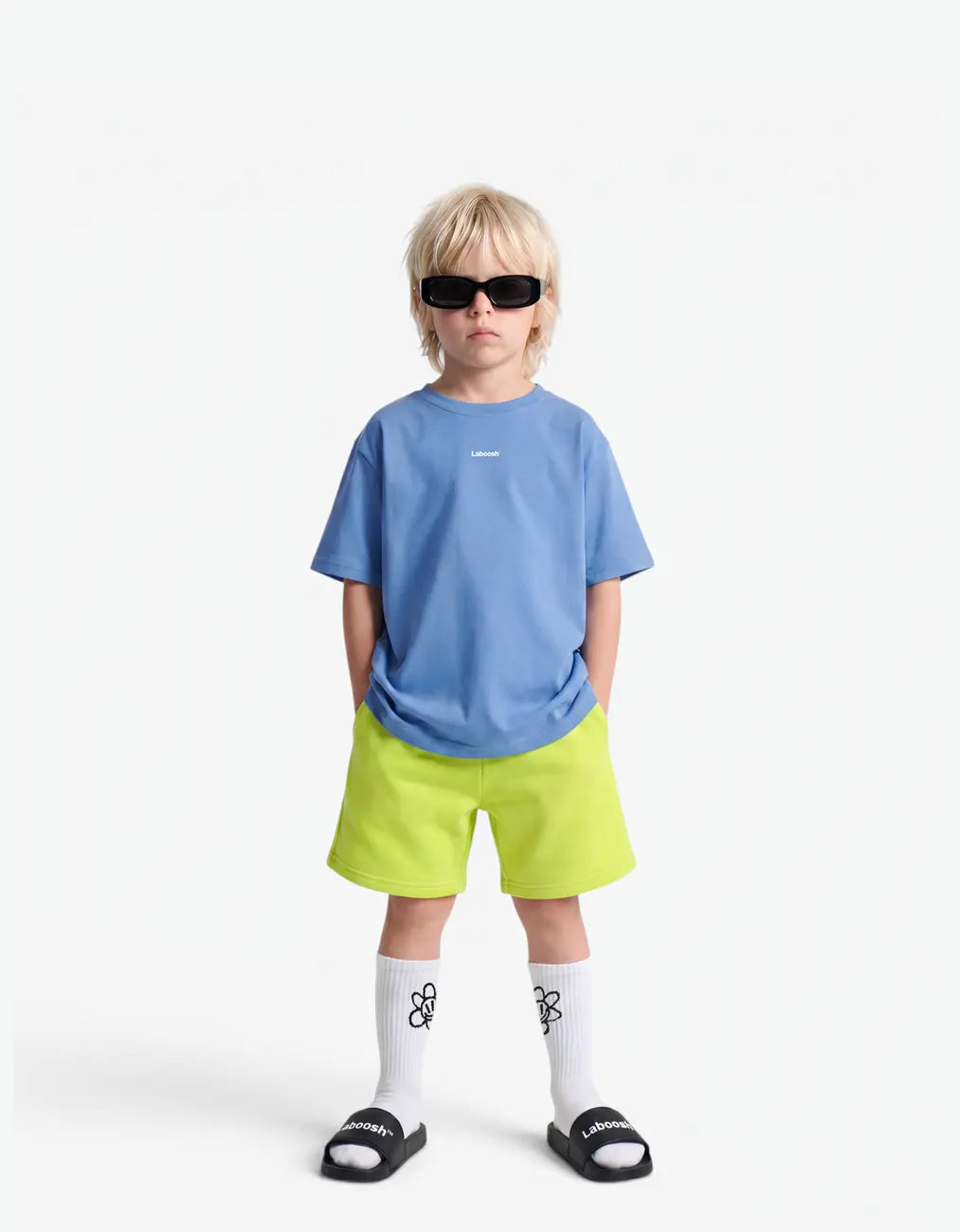 "MOODSIE" Tee, Blue