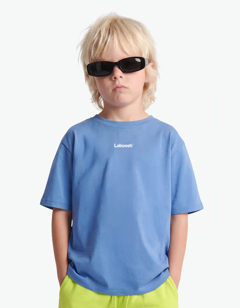 "MOODSIE" Tee, Blue