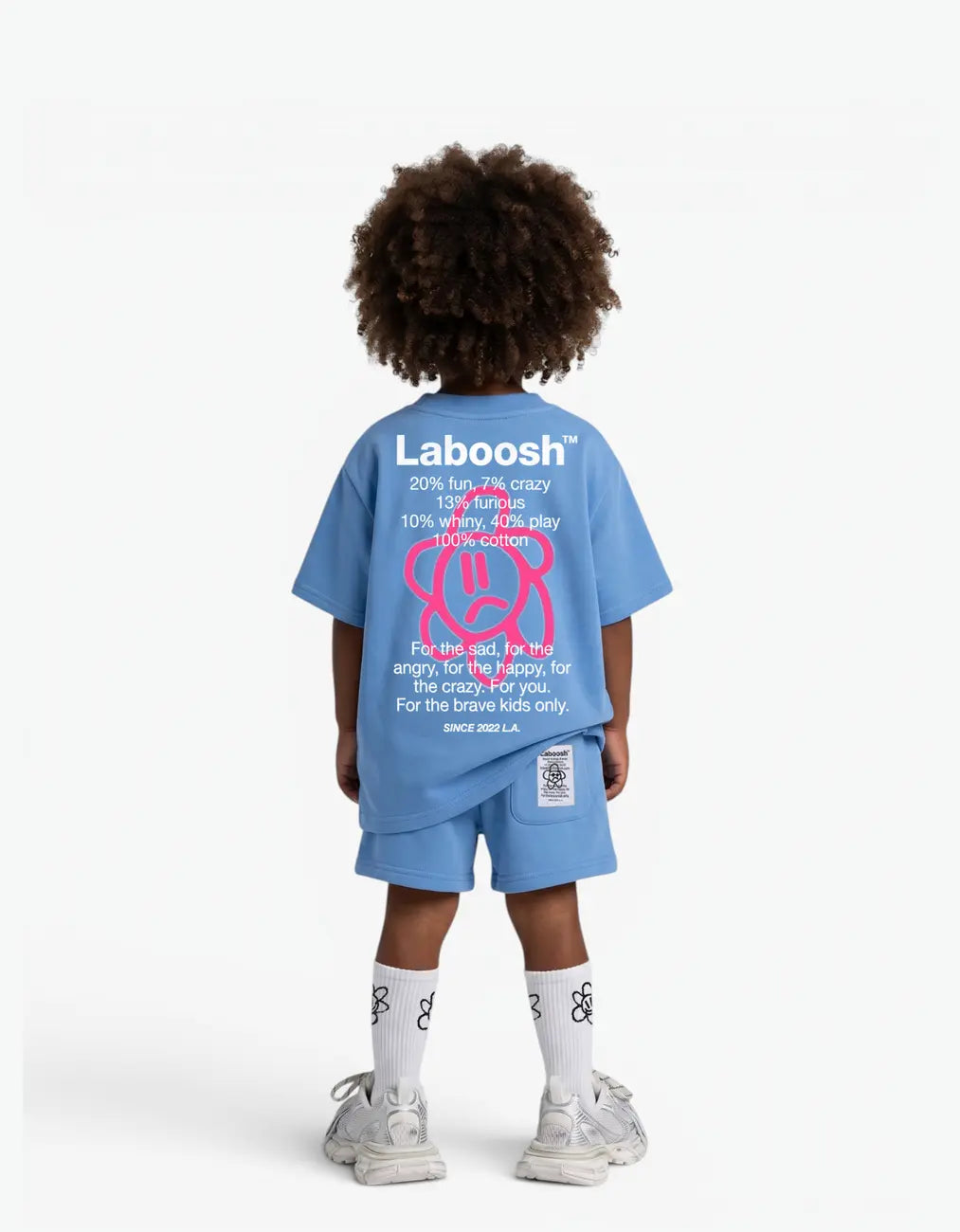 CLOUDSOFT Cotton Short, Blue