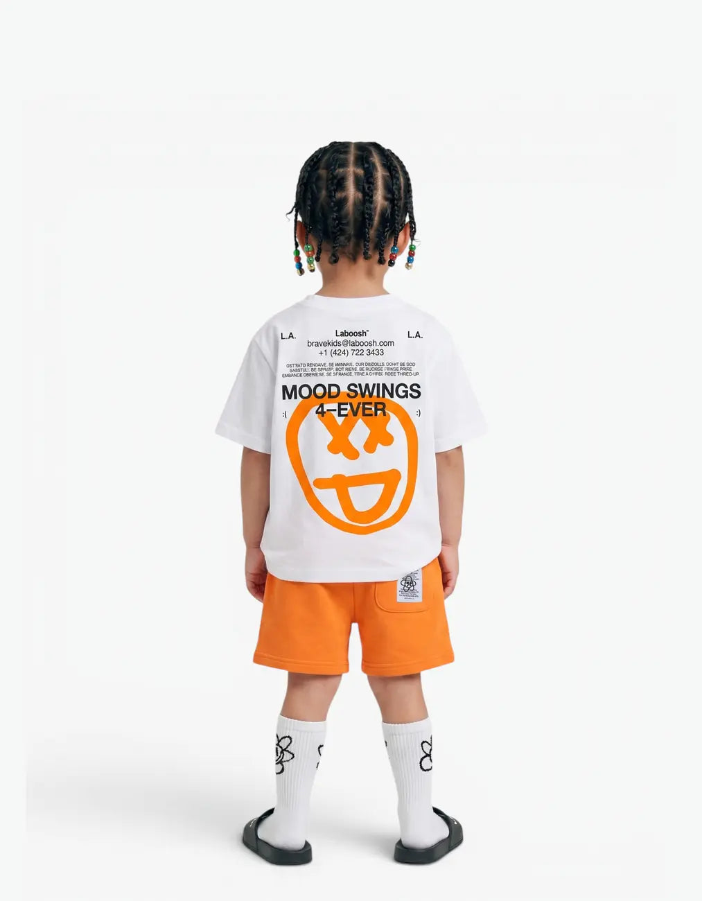 CLOUDSOFT Cotton Short, Orange