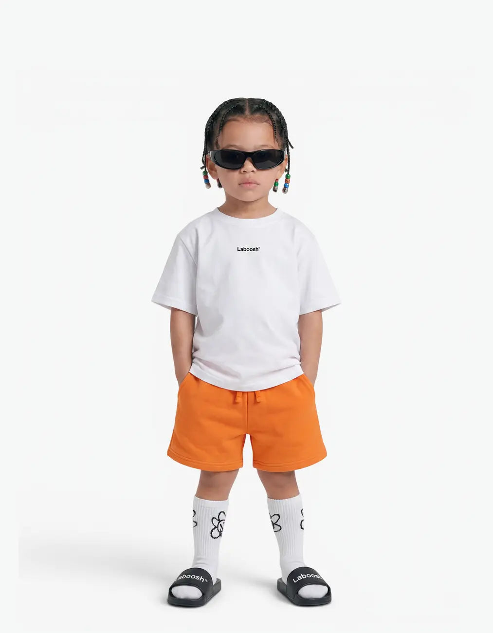CLOUDSOFT Cotton Short, Orange