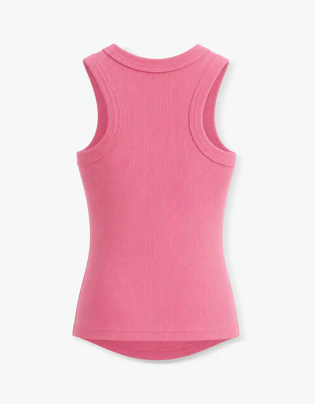 Pink Ribbed Tanktop