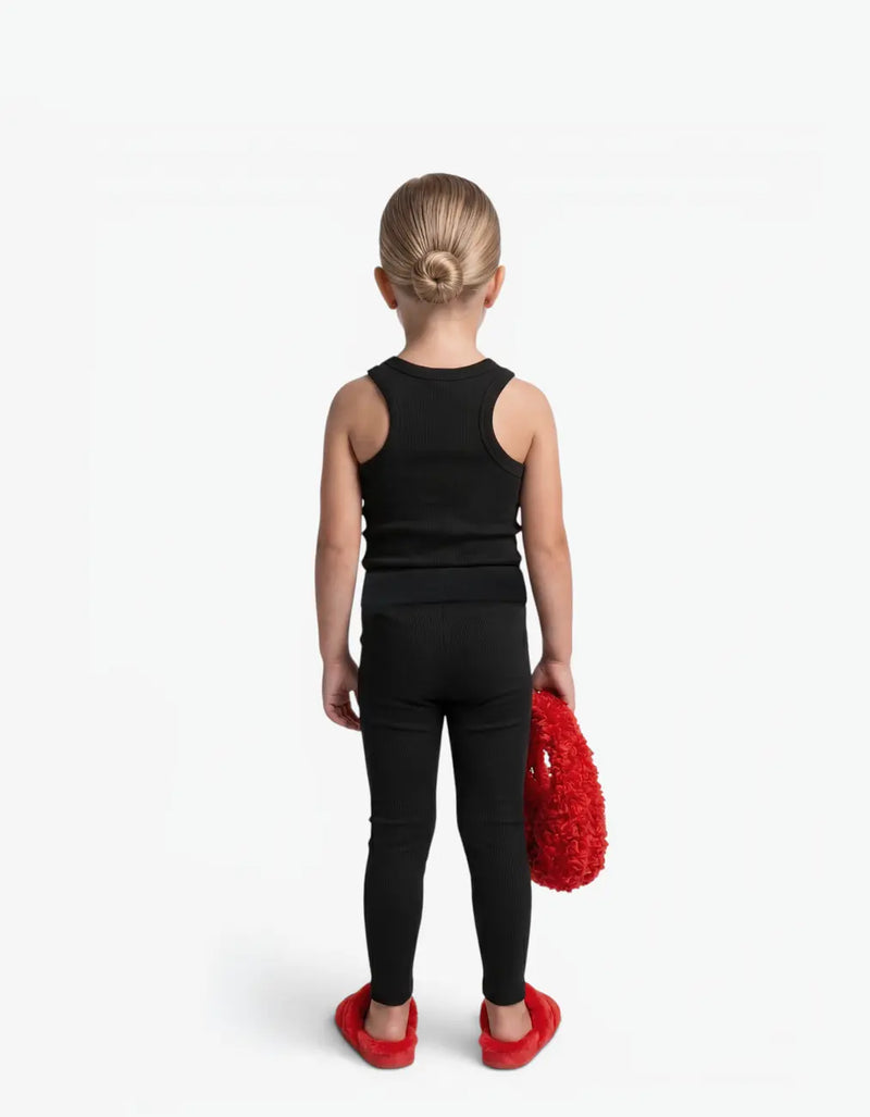 Ribbed Leggings — alt view