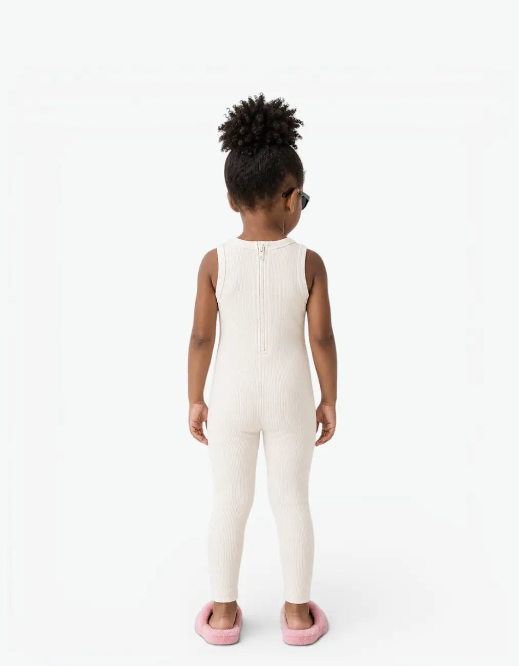 Ribbed Long Romper