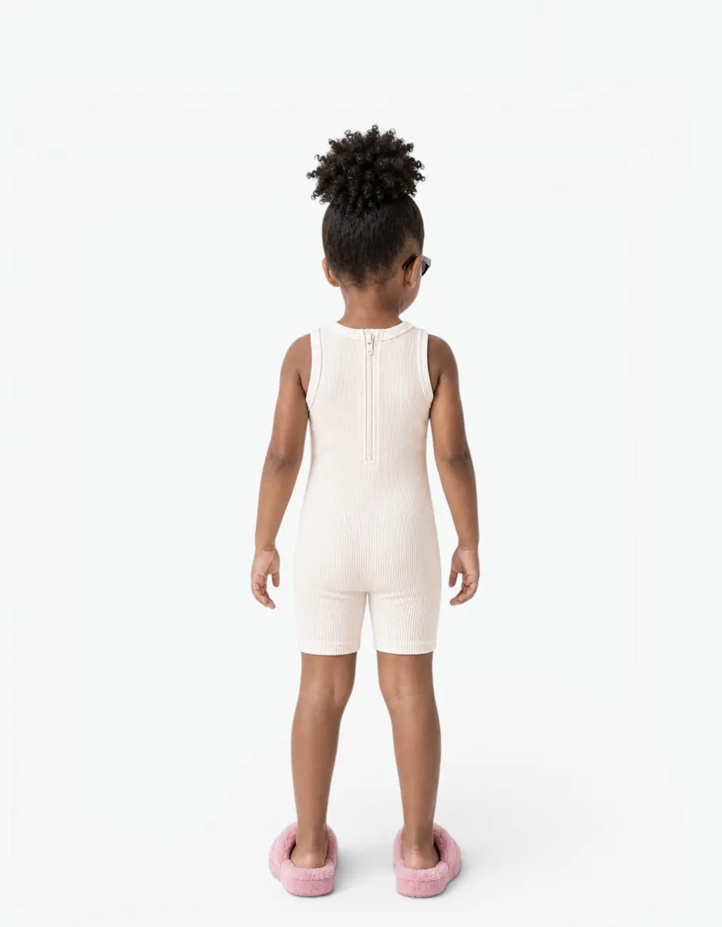 Ribbed Short Romper