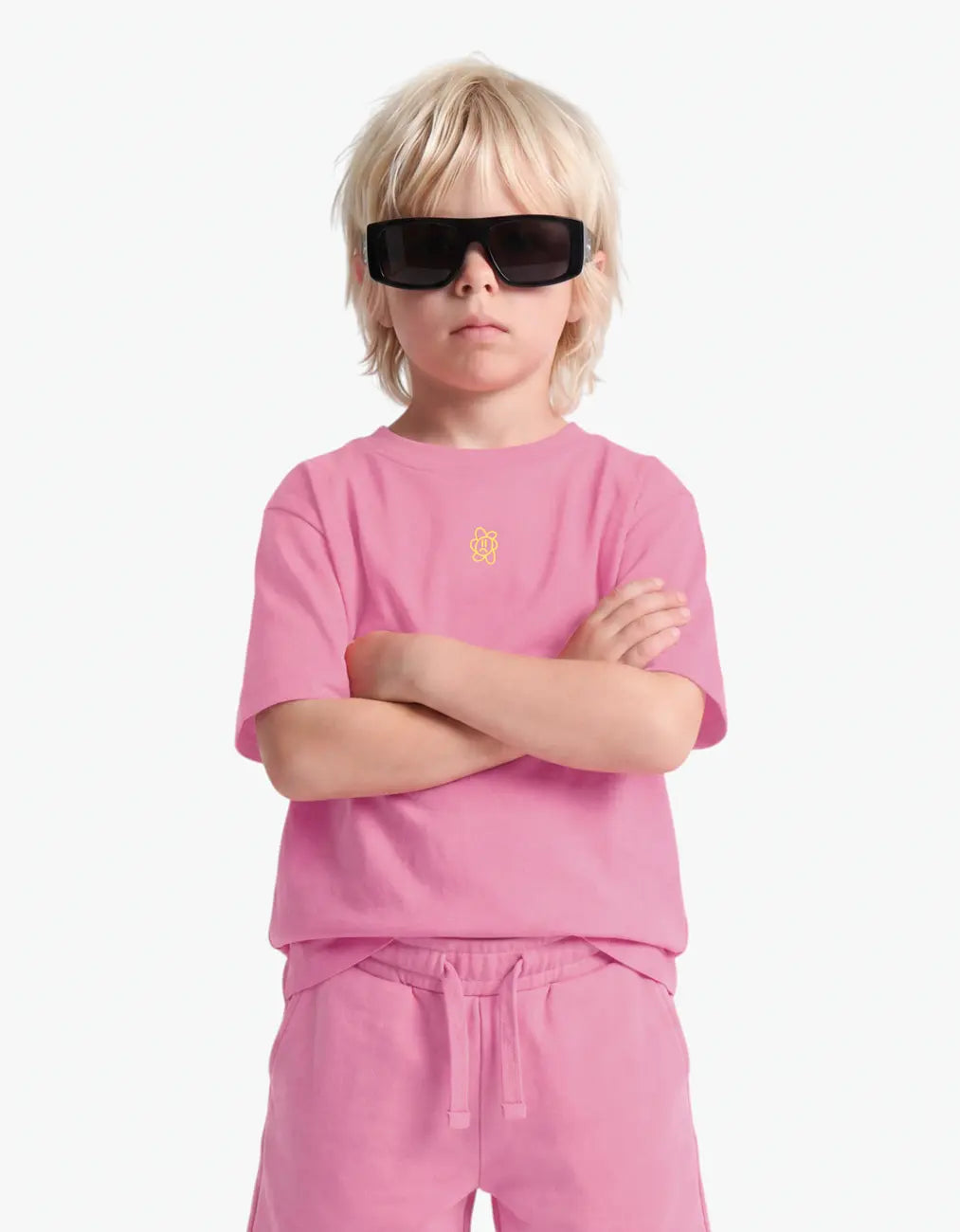 "MOODIE" Tee, Pink