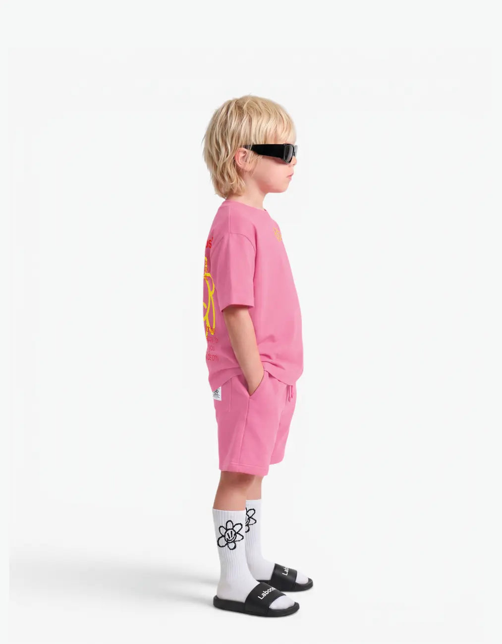"MOODIE" Tee, Pink