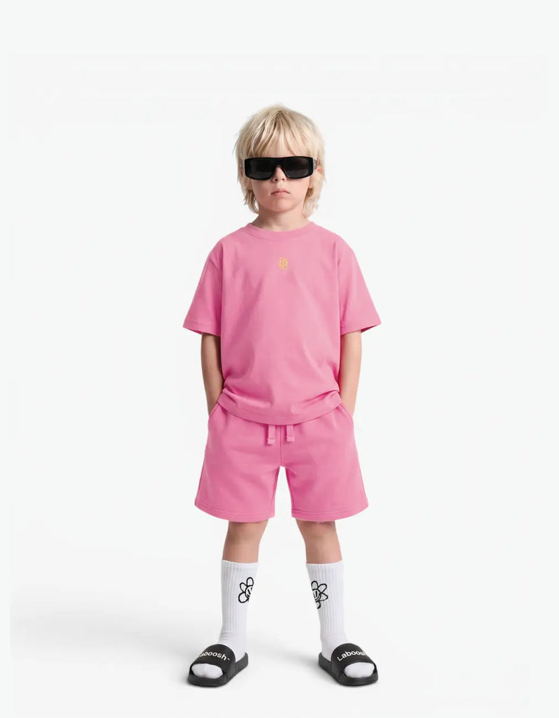 "MOODIE" Tee, Pink