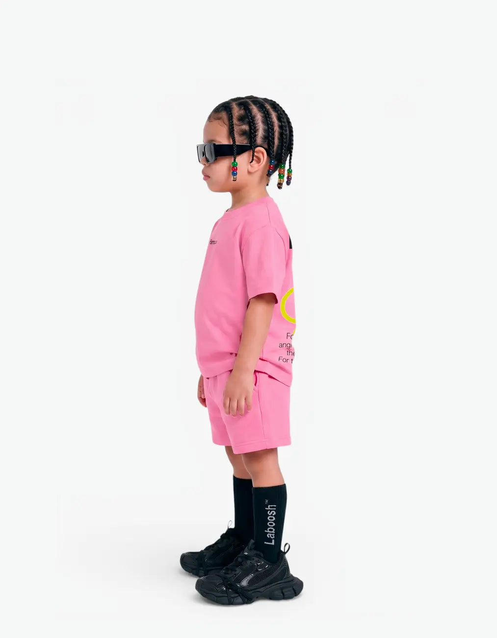 "FAMOUS" Tee, Pink