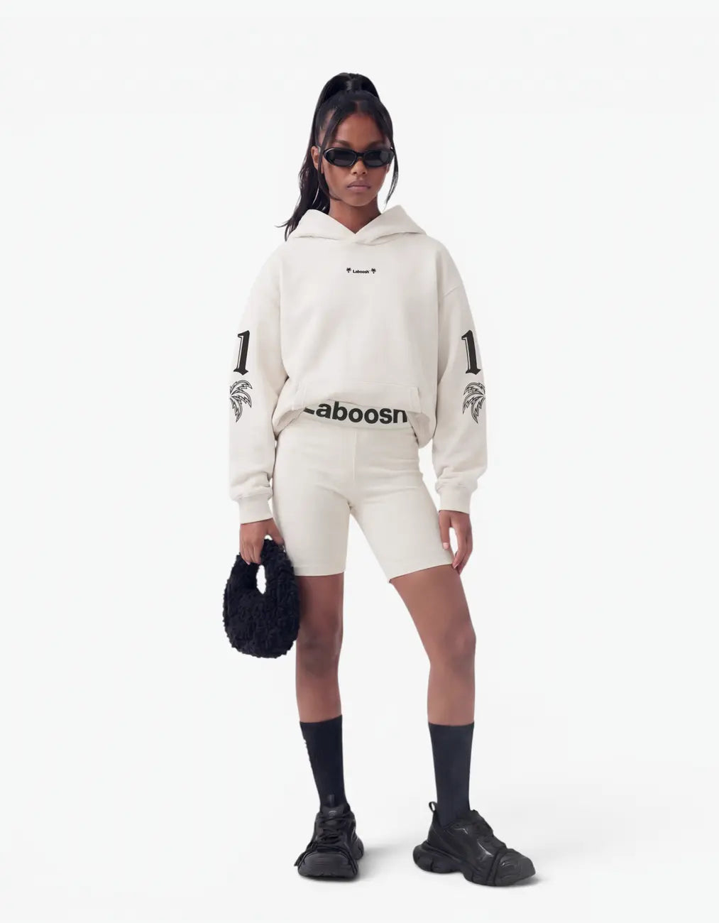 11:11 Twin Palm Hoodie, Coconut Milk
