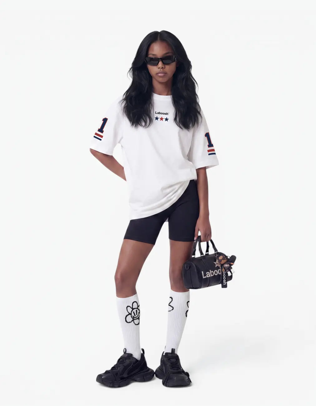 Varsity 11 Tee, White