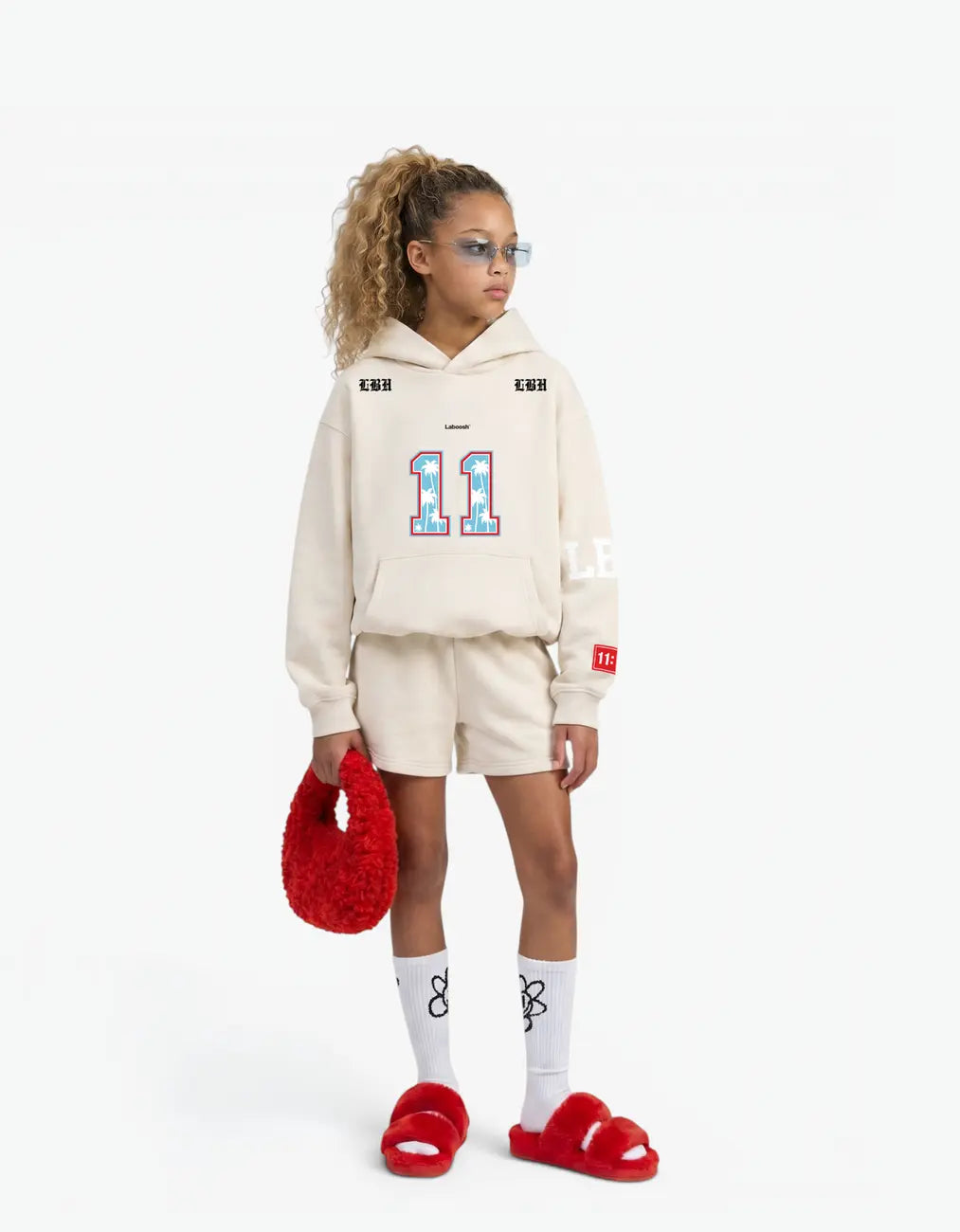 11:11 Palm Hoodie, Coconut Milk