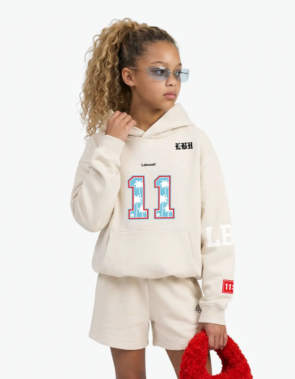 11:11 Palm Hoodie, Coconut Milk
