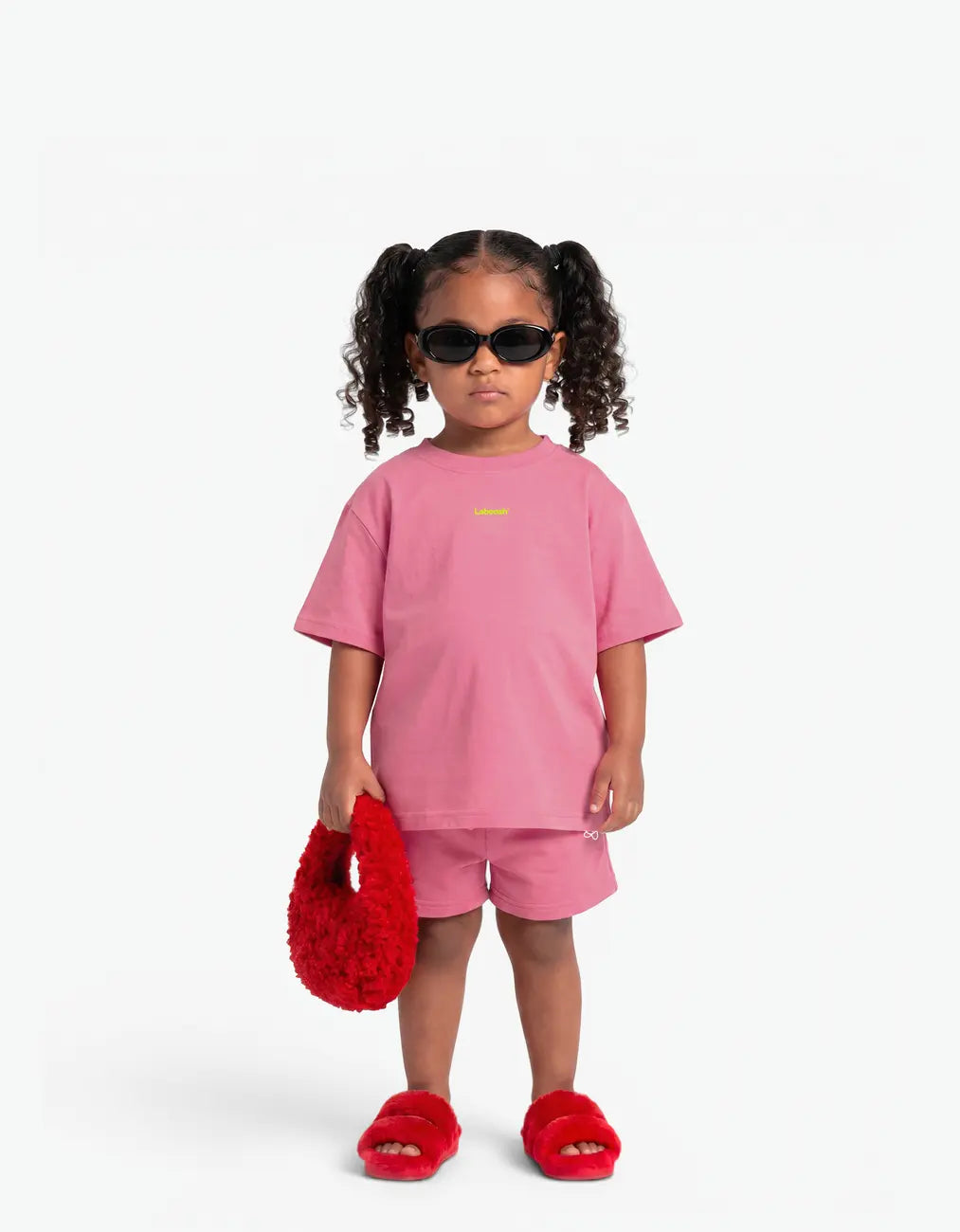 "MOODSIE" Tee, Pink