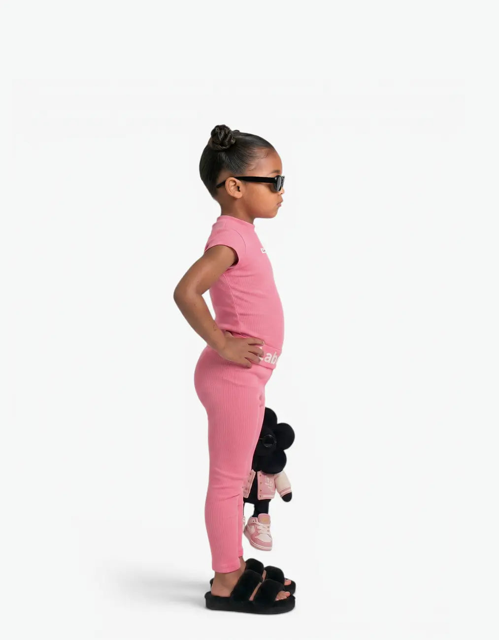 Pink Ribbed Top