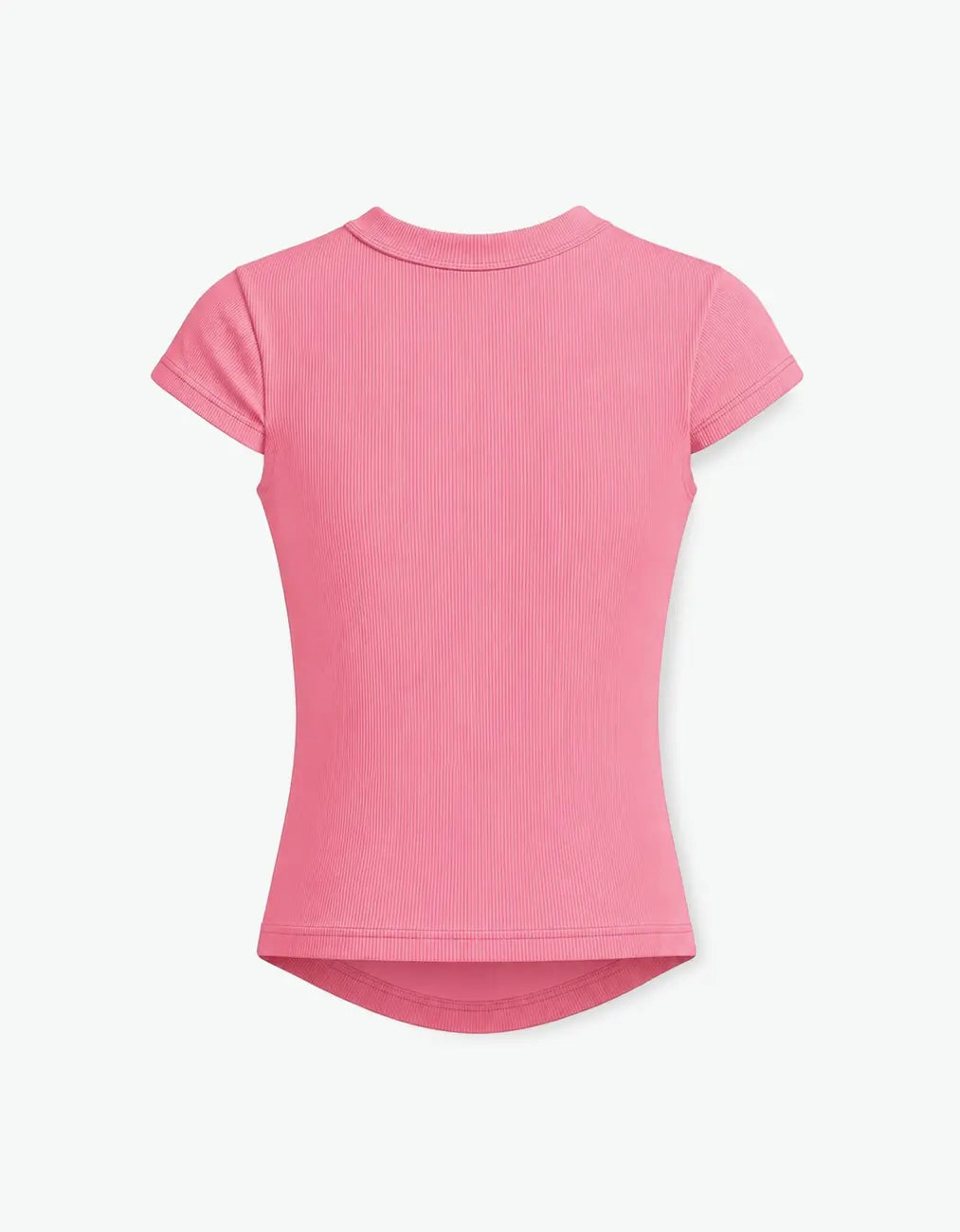 Pink Ribbed Top