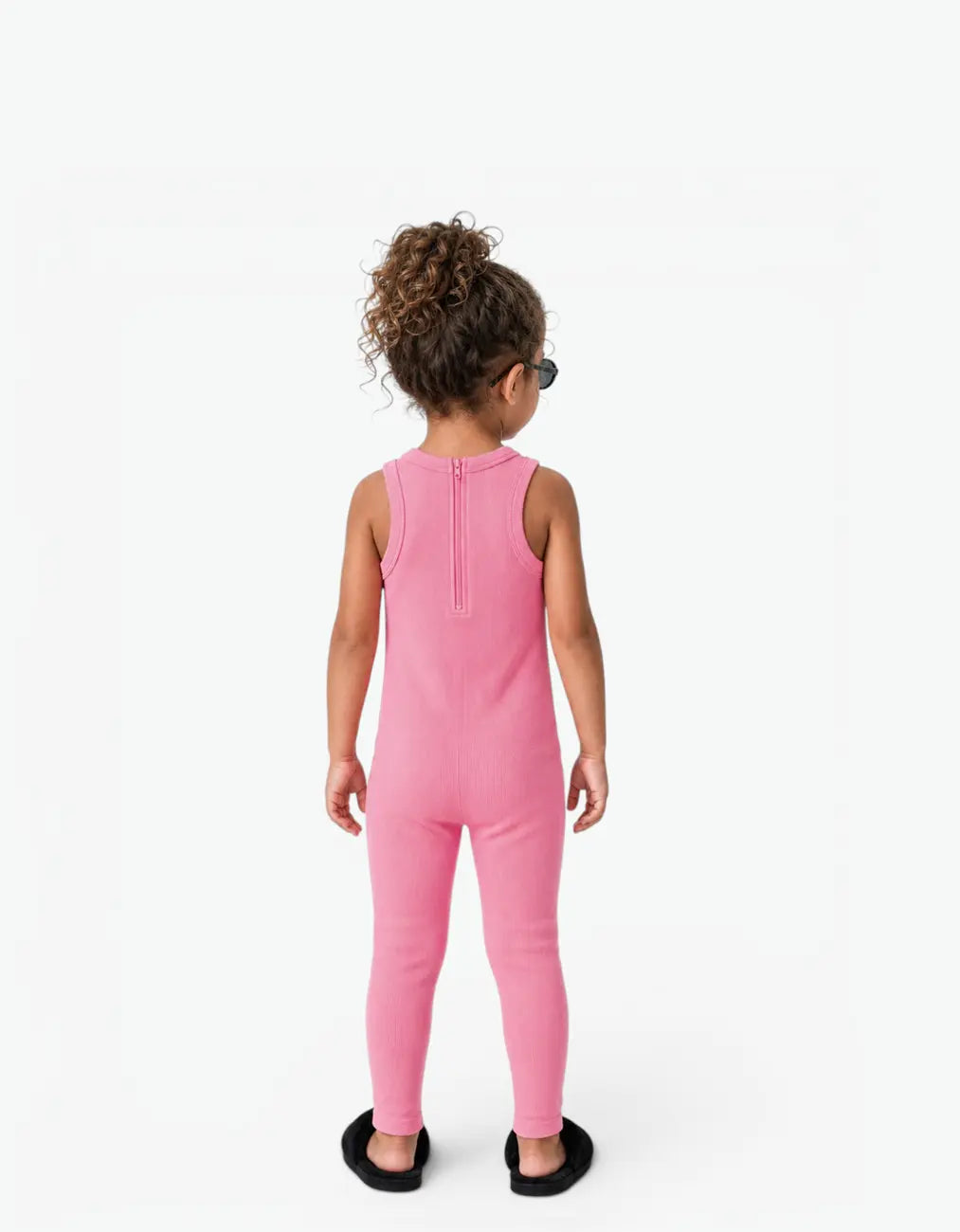 Ribbed Long Romper
