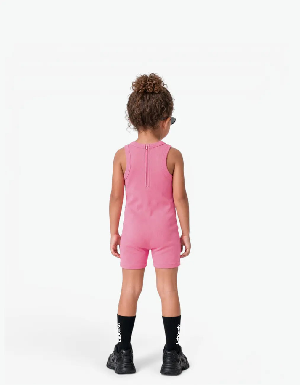 Ribbed Short Romper