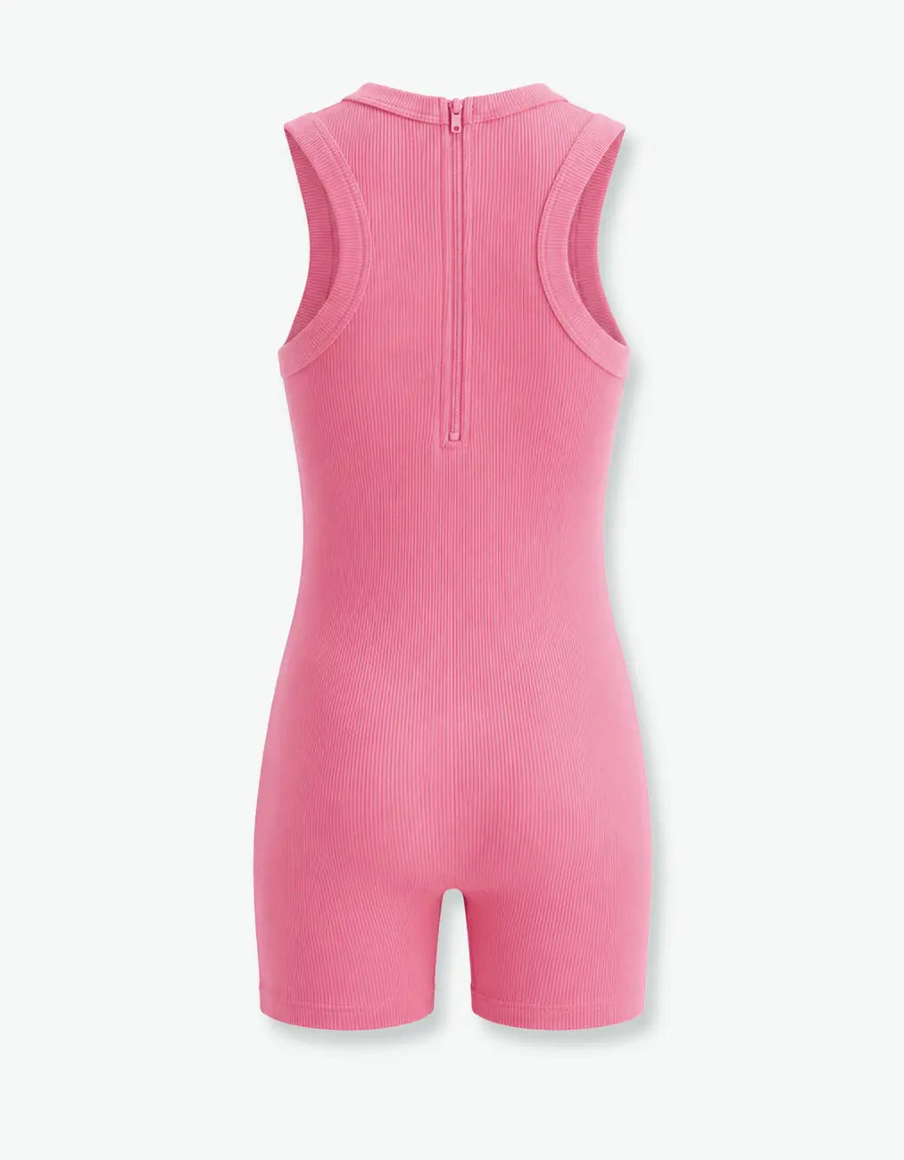 Ribbed Short Romper