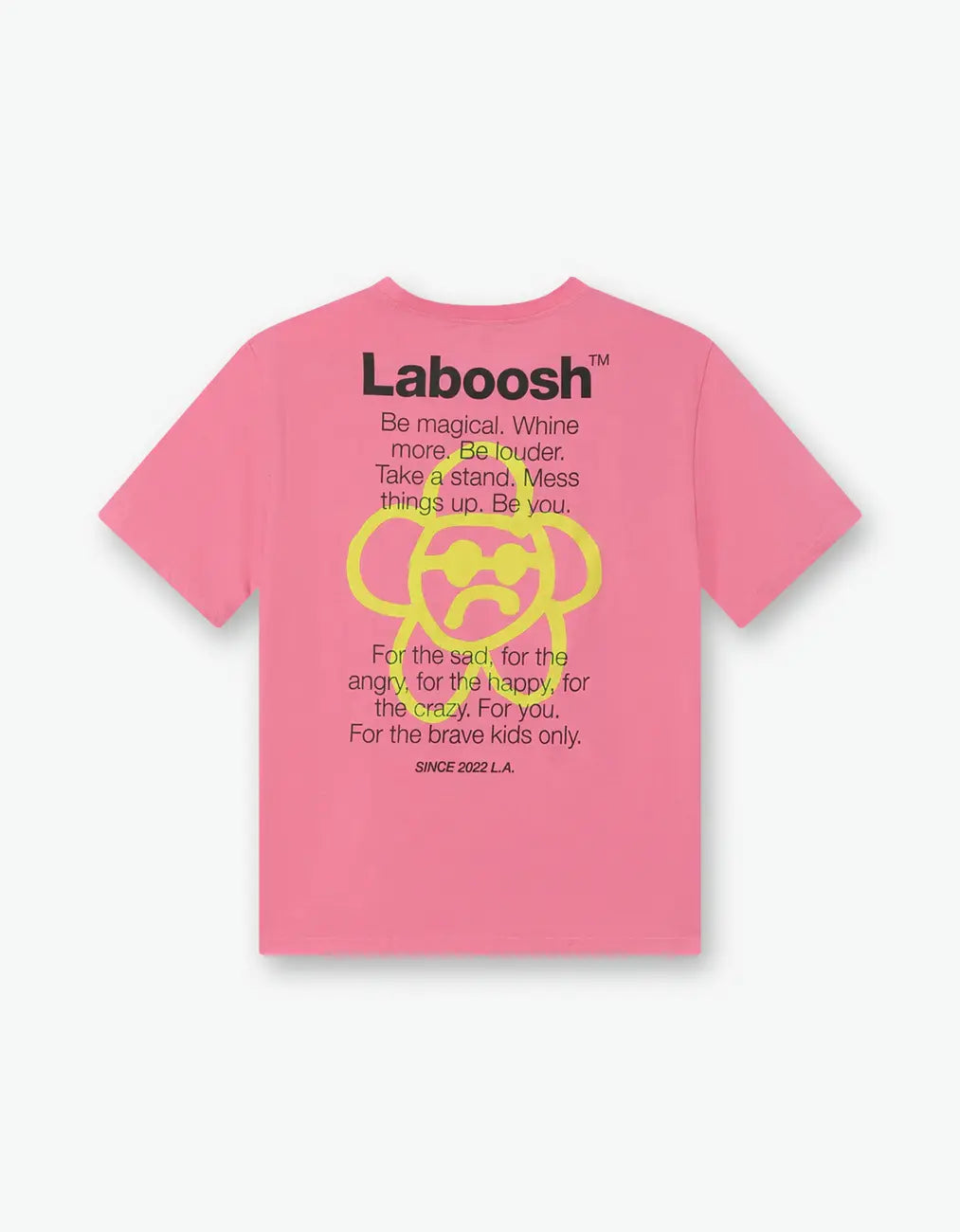 "FAMOUS" Tee, Pink