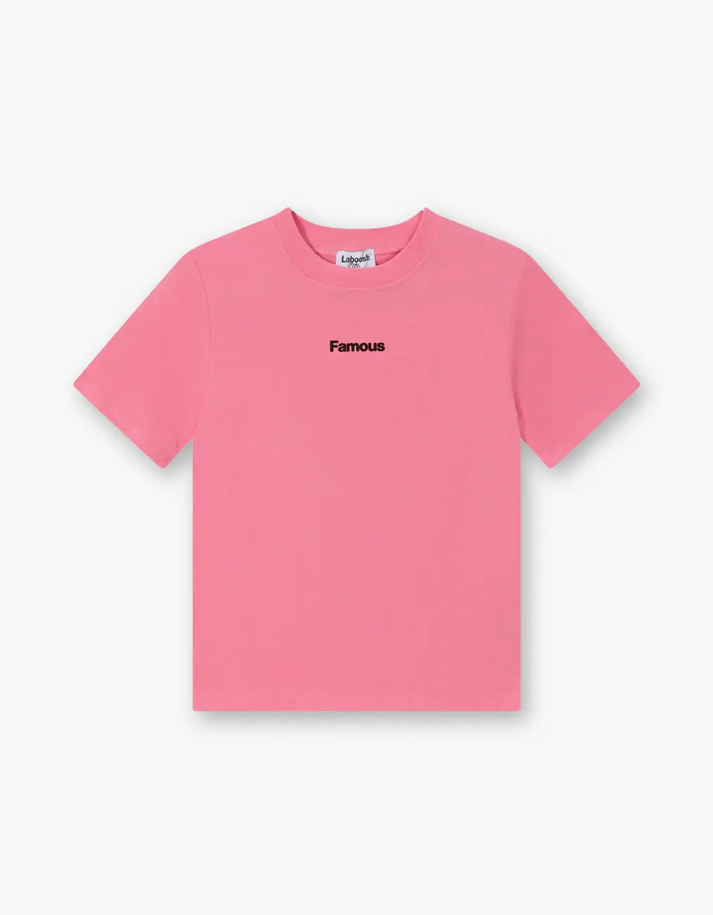 "FAMOUS" Tee, Pink