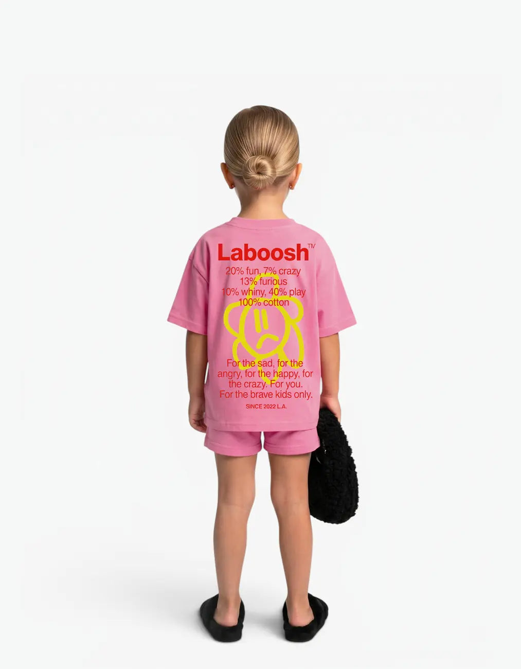 "MOODSIE" Tee, Pink