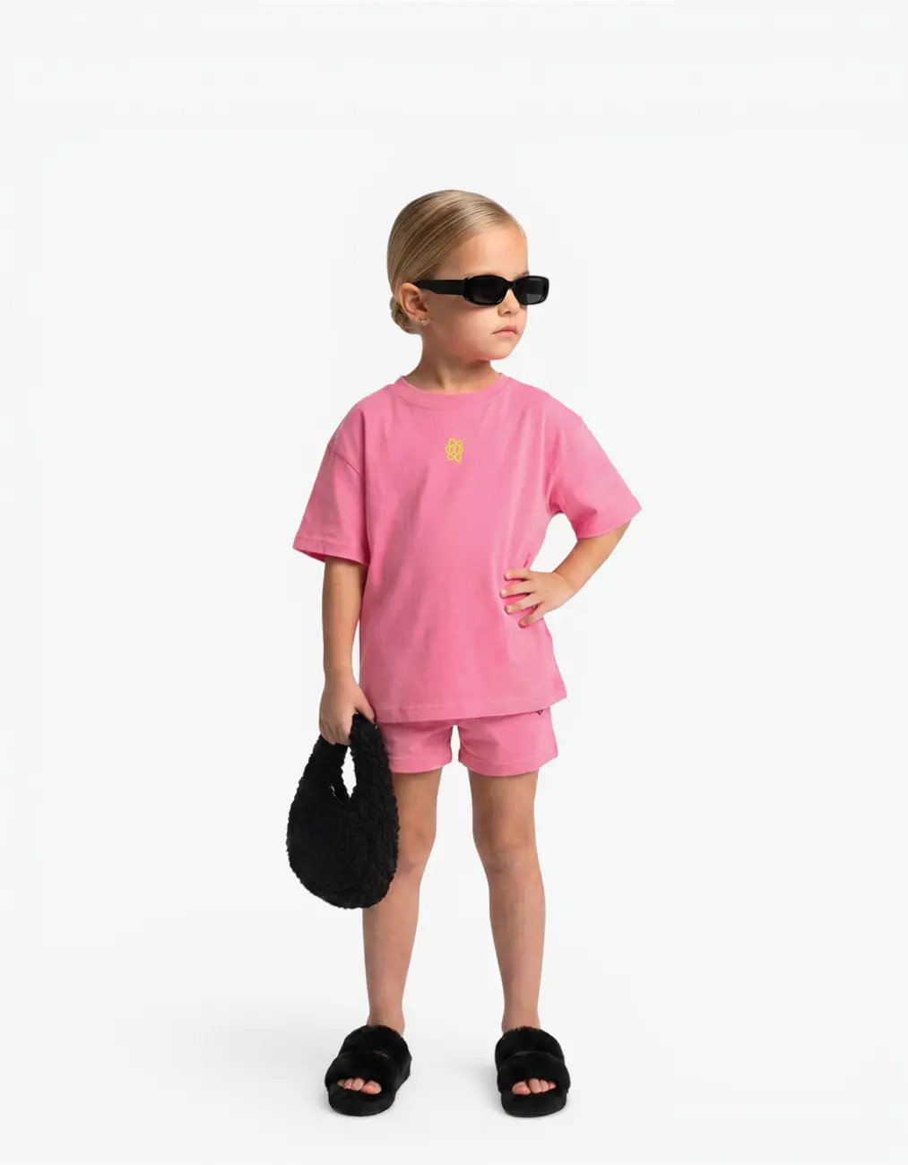 "MOODSIE" Tee, Pink