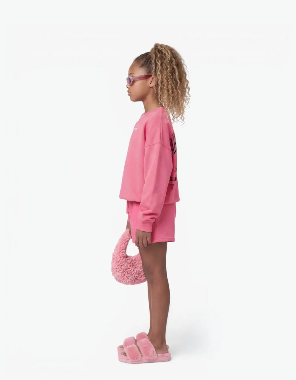 Signature Line Cotton Short, Pink Lemonade