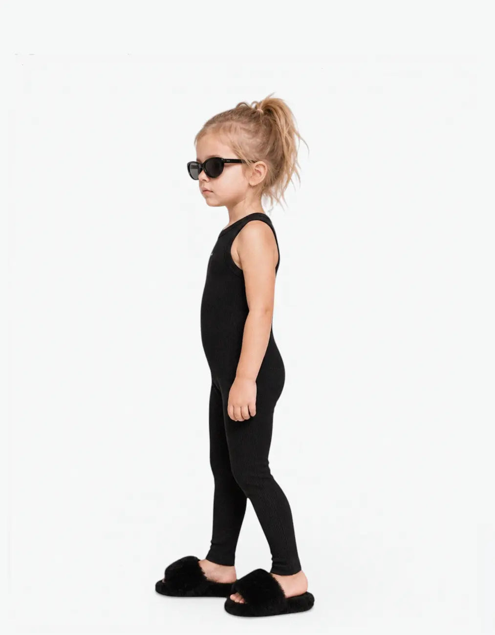 Black Long Romper