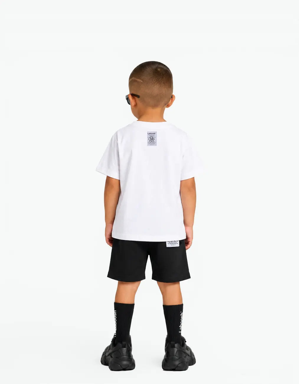 "NAUGHTY" Tee, White