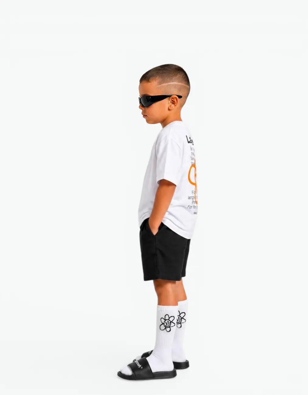 "FAMOUS" Tee, White