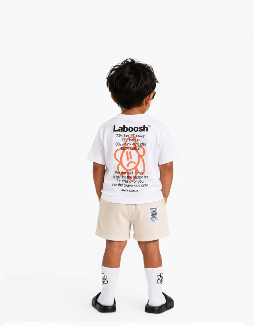 "GLOOMY" Tee, White
