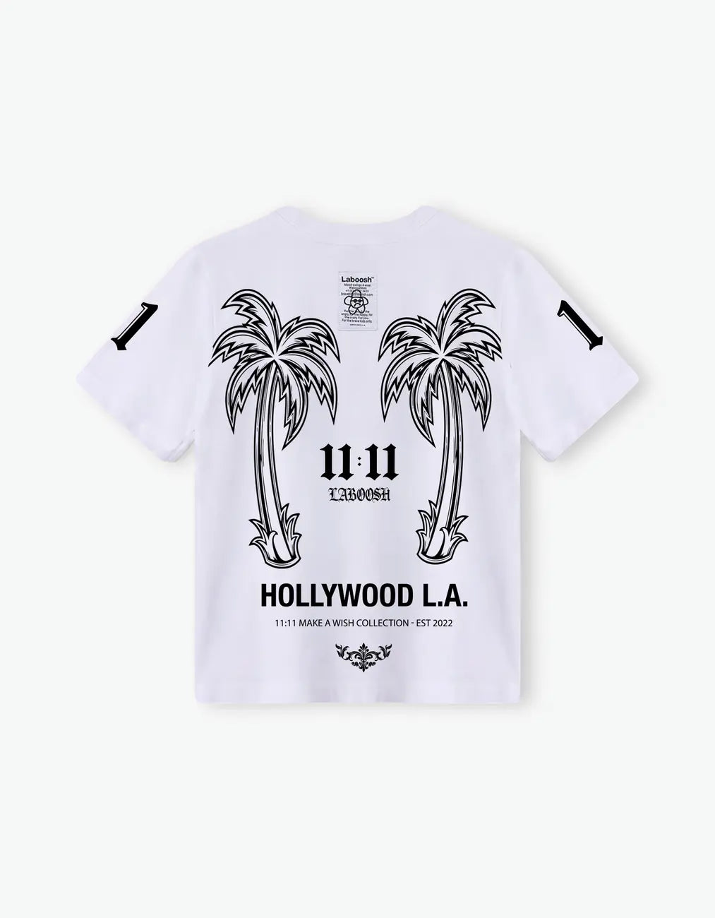 11:11 Laboosh World Tee, White
