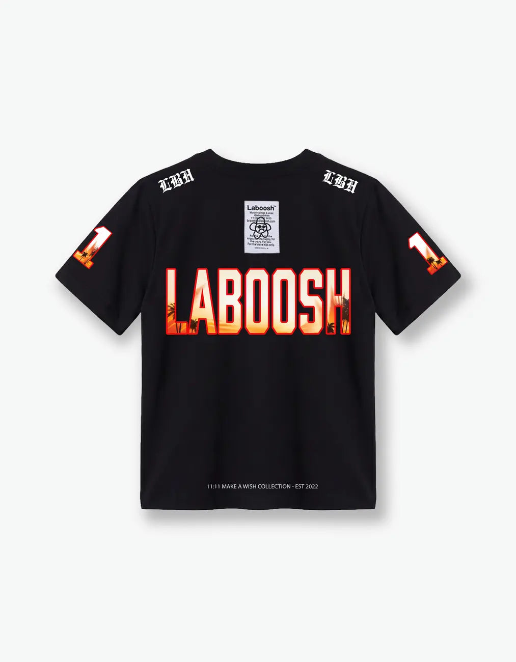 11:11 Sunset Tee, Black