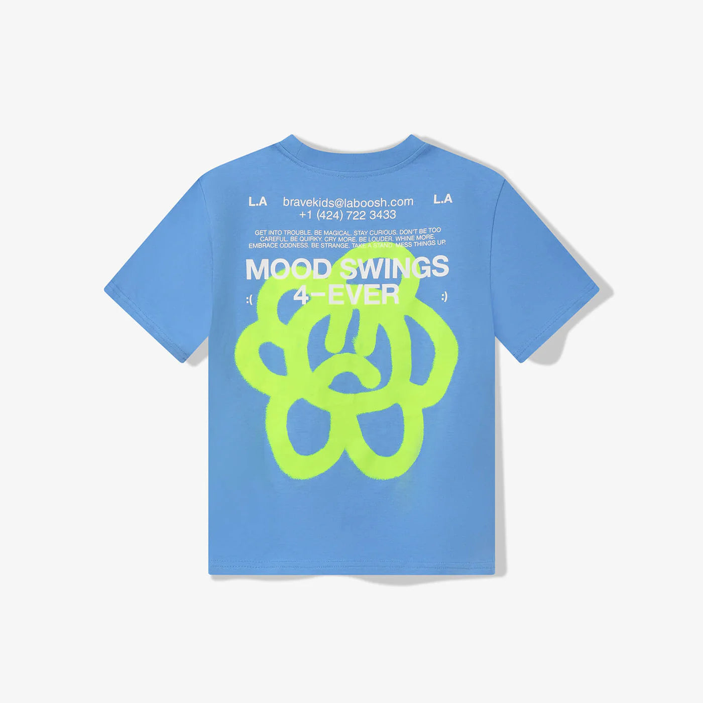 "MOODSIE" Tee, Blue